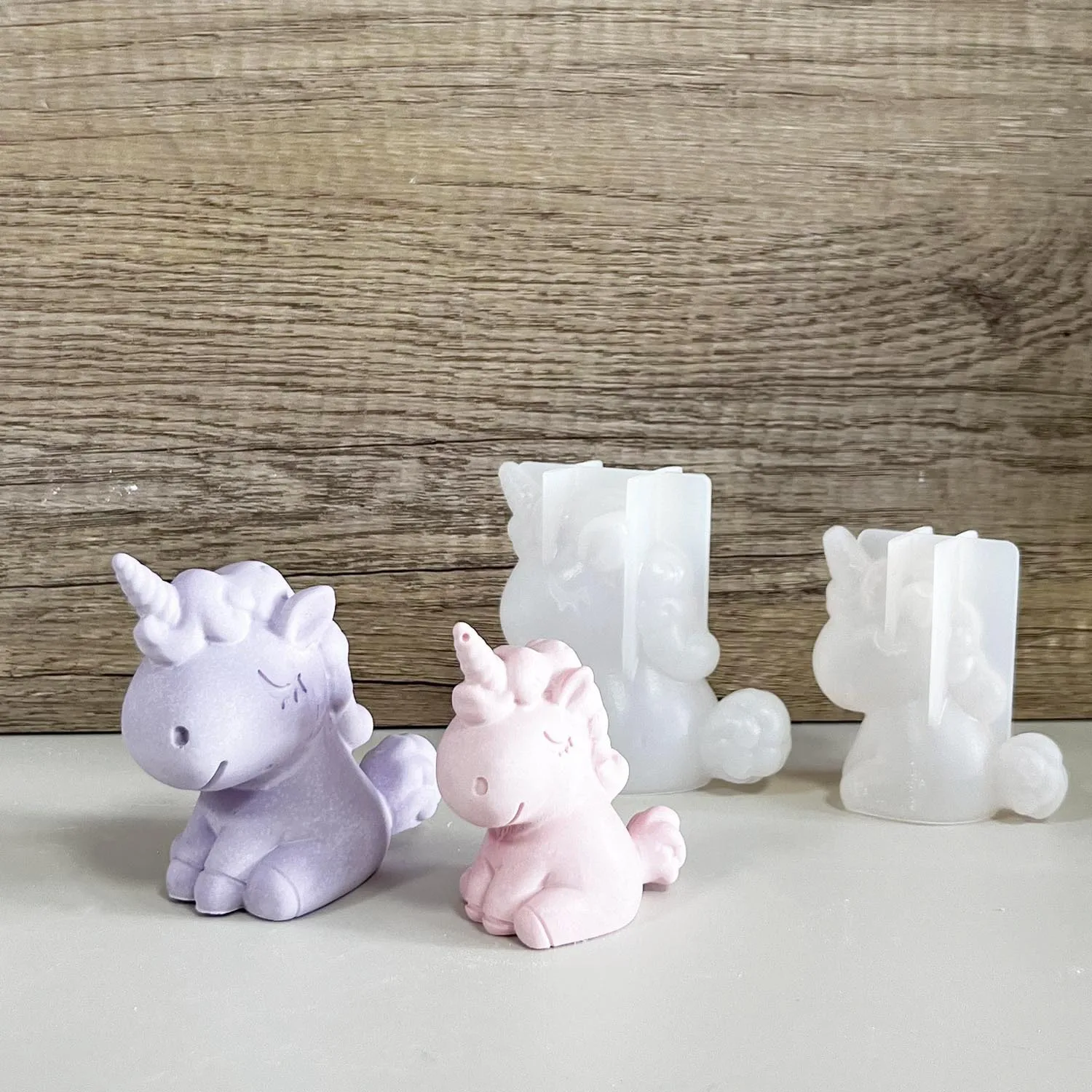 Soap Making Workshop - 3d geométrico silicone unicórnio gato veado