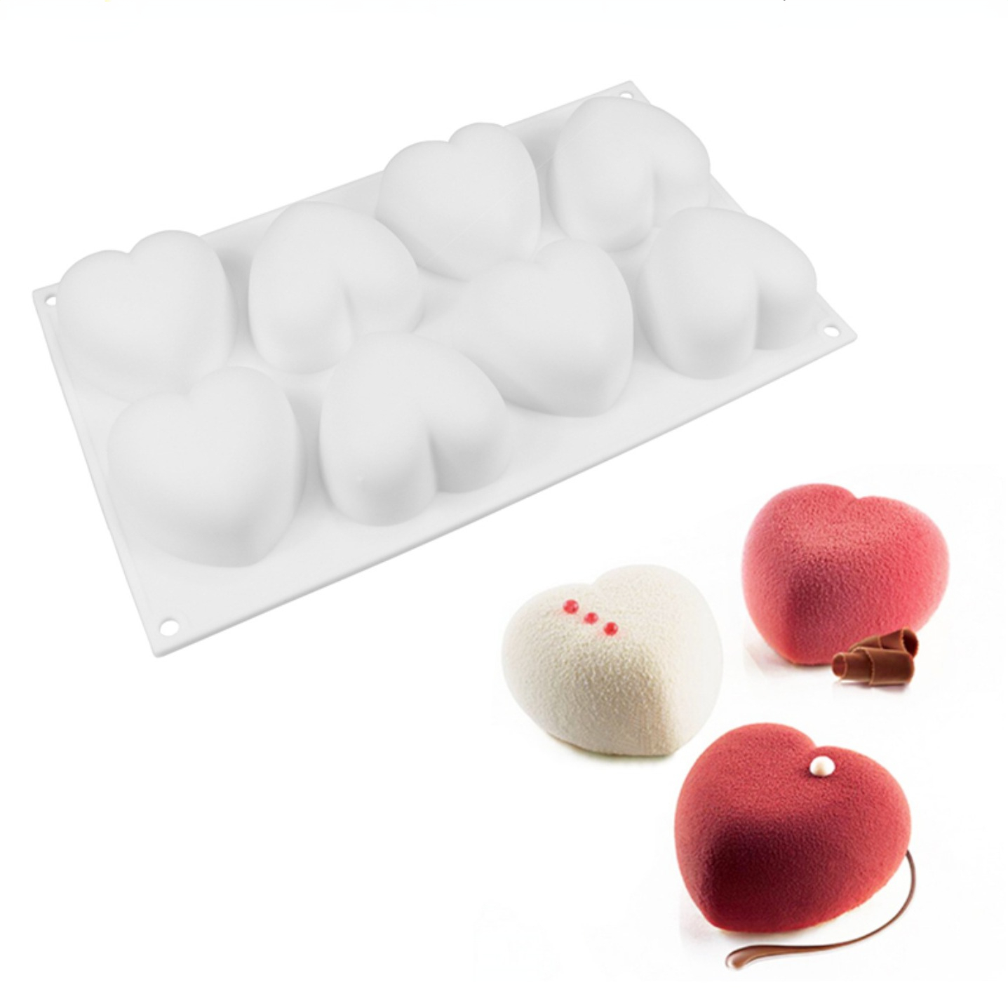 Soap Making Workshop - Amor coração silicone sabão molde artesanal