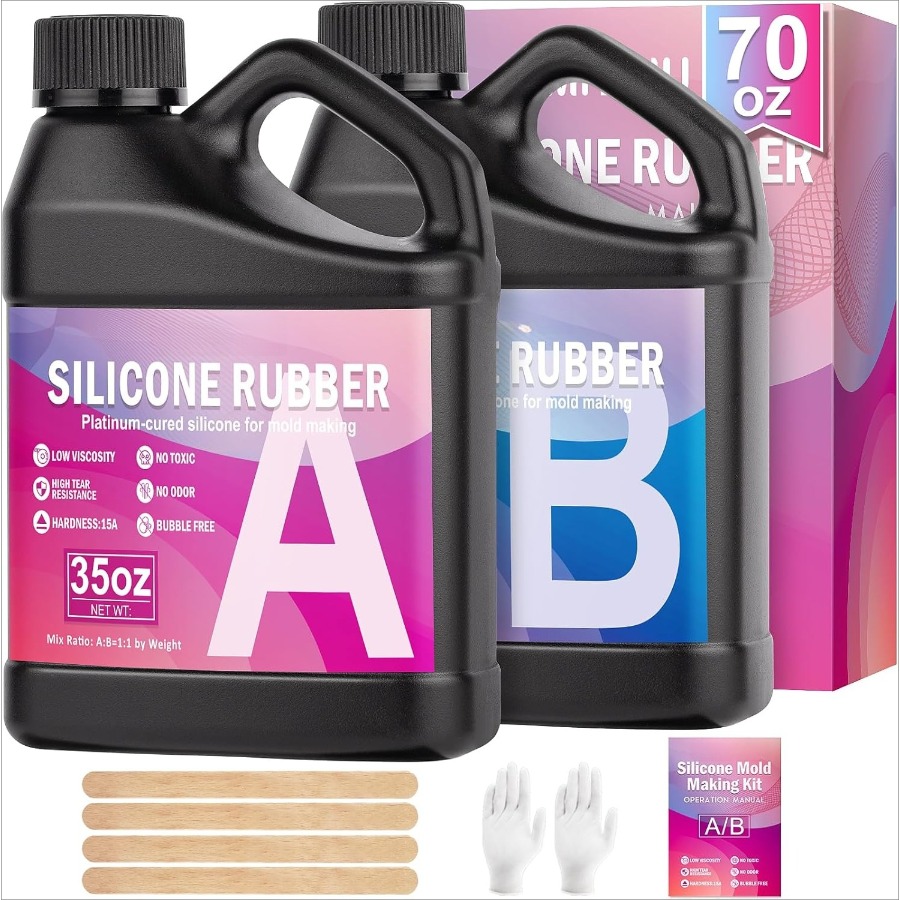 Soap Making Material - Kit para Fabricação de Moldes de