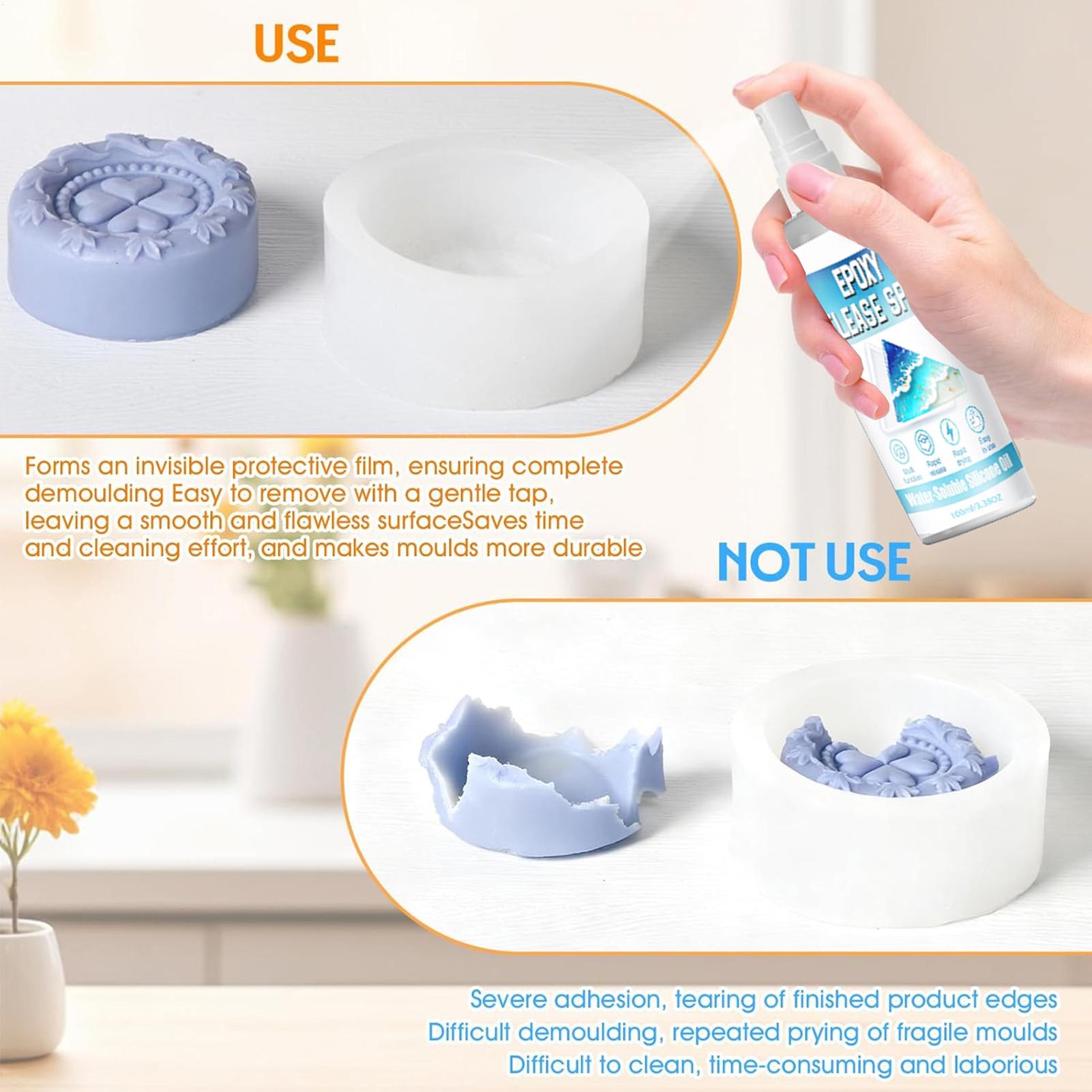 Spray Desmoldante de Silicone  - Soap Making Material avaliação e preço