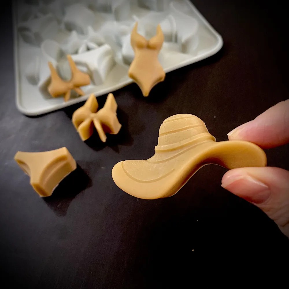 Molde de Silicone para Biquíni - Soap Making Material avaliação e preço