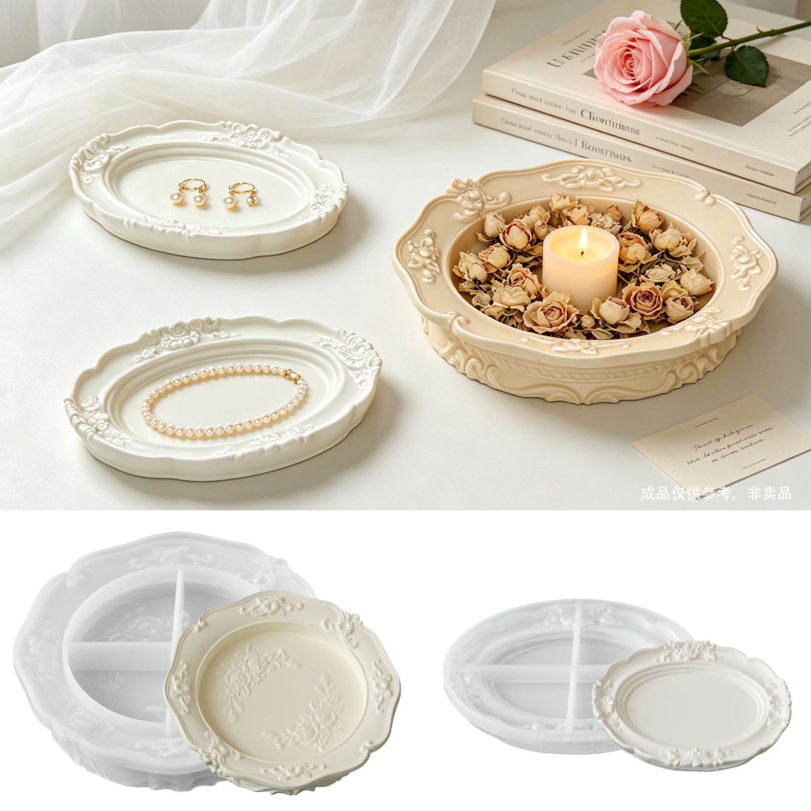 Molde de Silicone Elegante Vin - Soap Making Material avaliação e preço