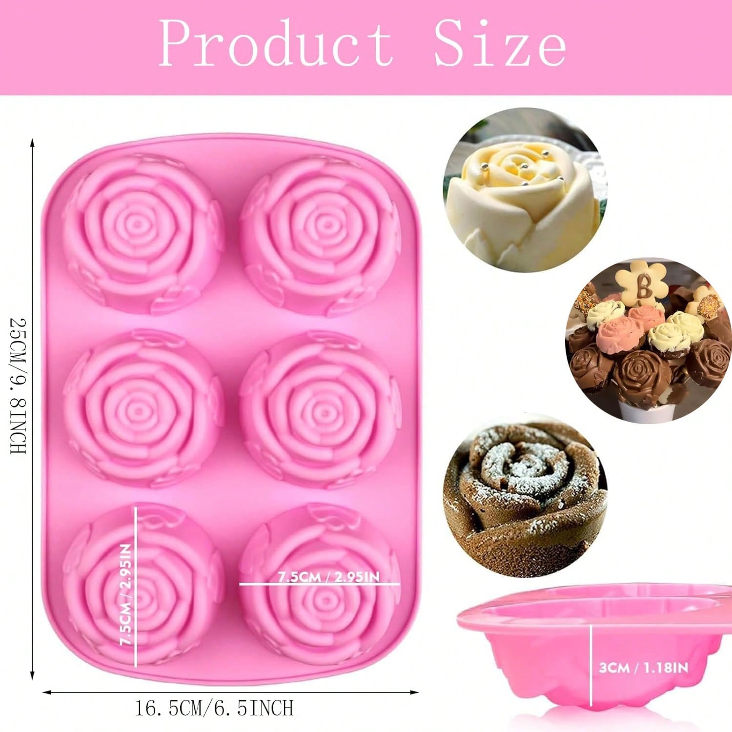BAKER DEPOT Molde de silicone  - Soap Making Material avaliação e preço