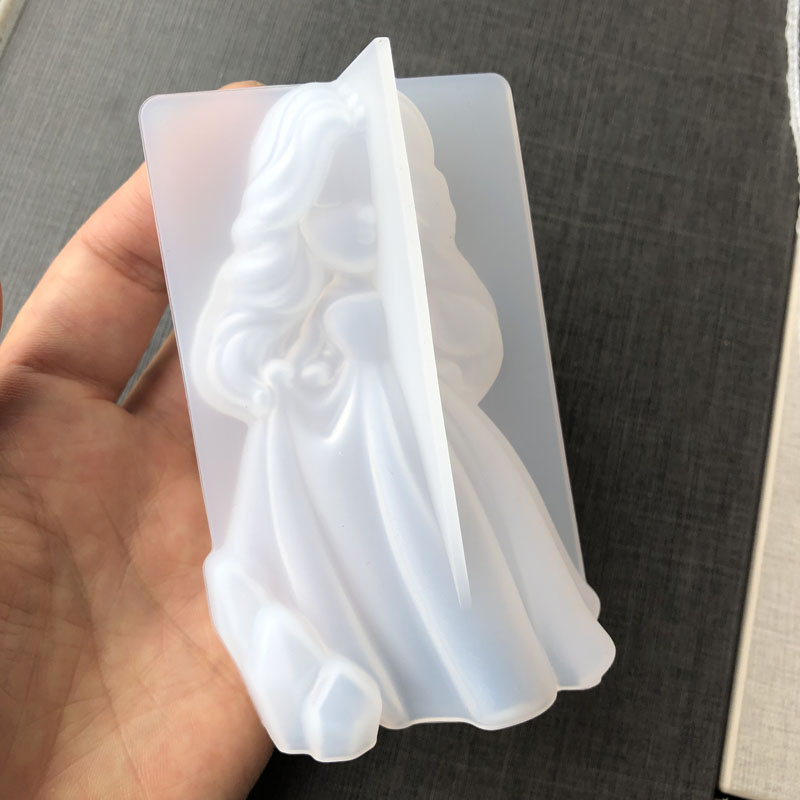 3d bonito princesa silicone ve - Soap Making Ins avaliação e preço