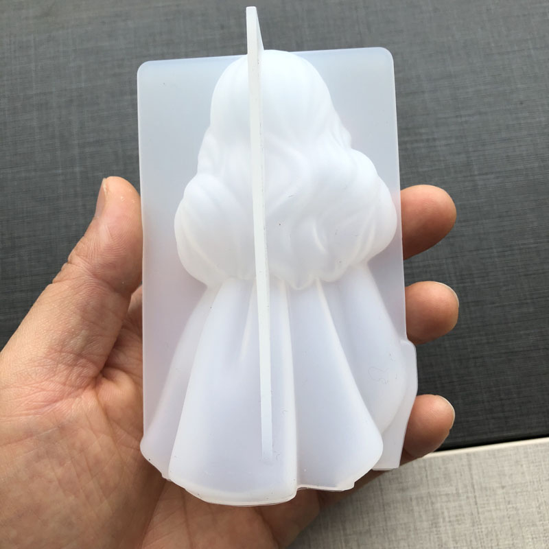 3d bonito princesa silicone ve - Soap Making Ins avaliação e preço