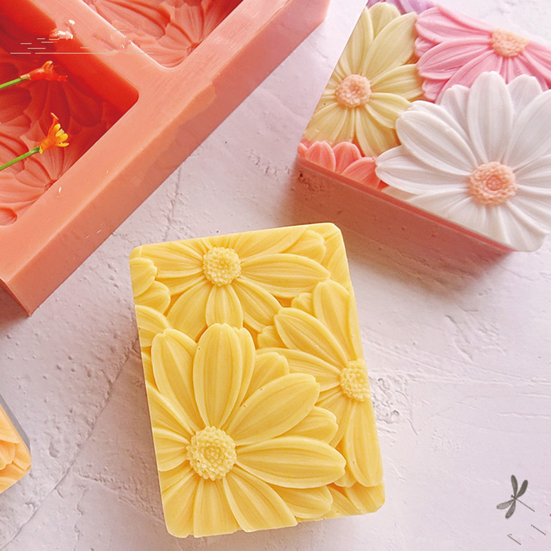 Mais novo!! 3d elegante girass - Soap Making Designs avaliação e preço