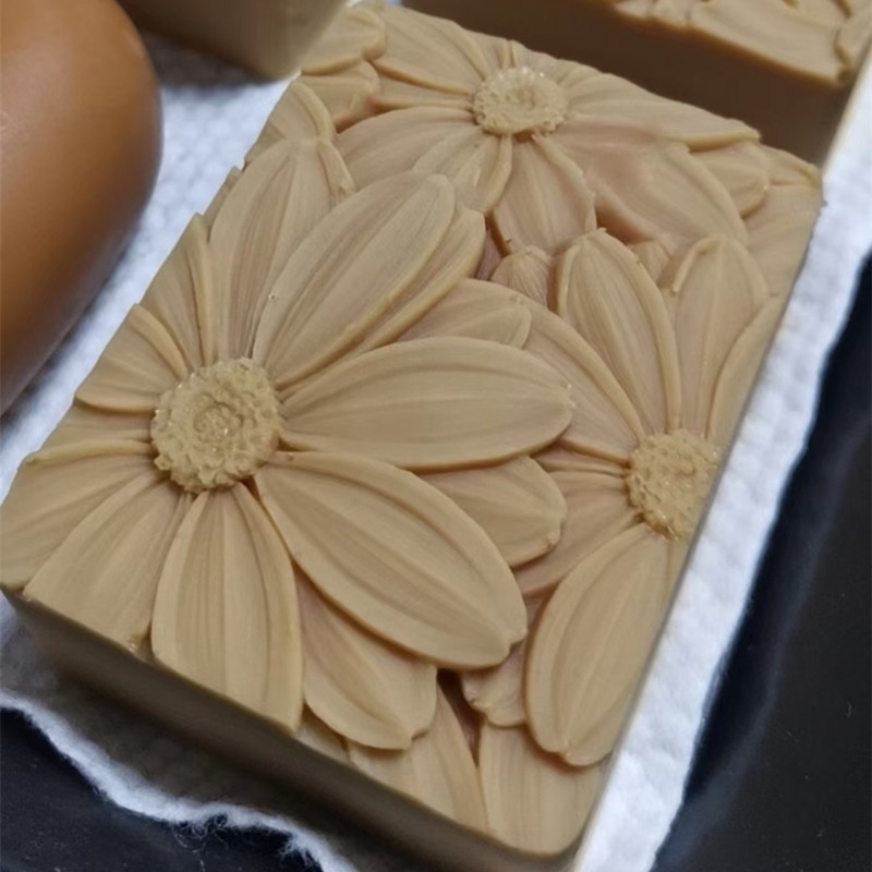 Mais novo!! 3d elegante girass - Soap Making Designs avaliação e preço