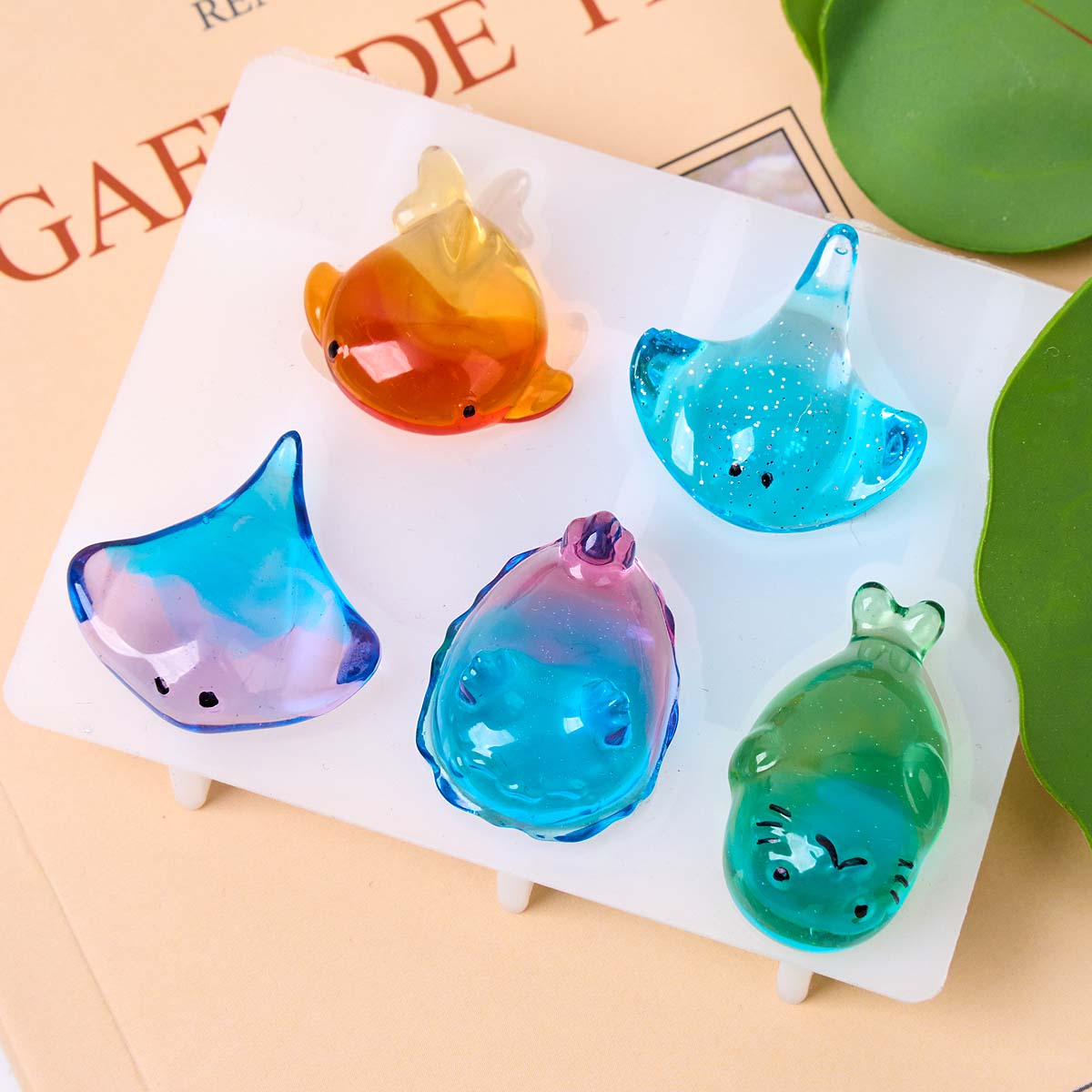 Molde de Silicone 3D de Raia M - Soap Making Material avaliação e preço