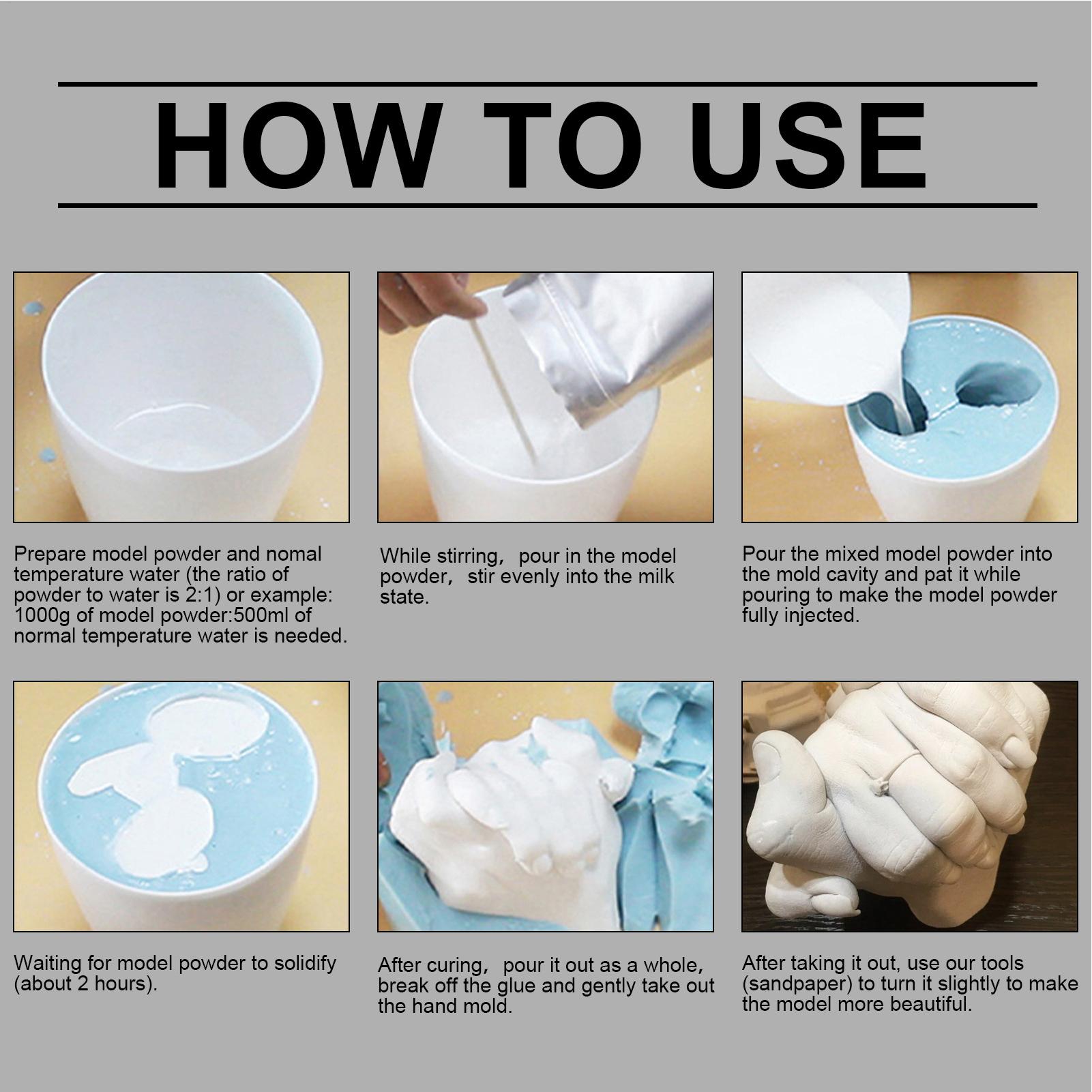 Kit de moldagem de mãos e pés  - Soap Making Supplies Australia avaliação e preço