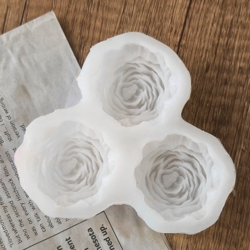 3 pçs/set peônia flor vela mol - Soap Making Supplies Australia avaliação e preço